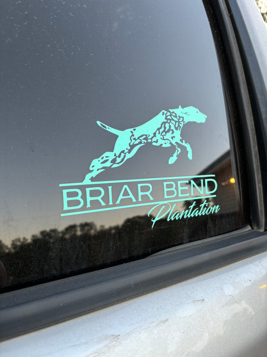 Briar Bend Jumping Decal